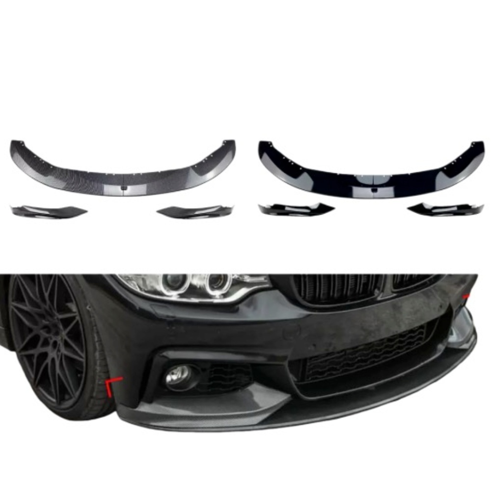M Tech Auto Accessories - BMW 4시리즈 F32F33 M-TECH2014-2020용 프론트 립&카나드