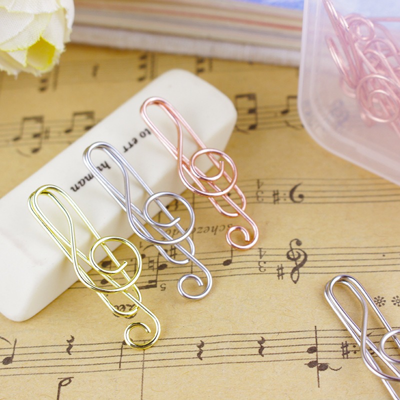 Tech Office Accessories - 10 개/상자 음악 참고 모양의 종이