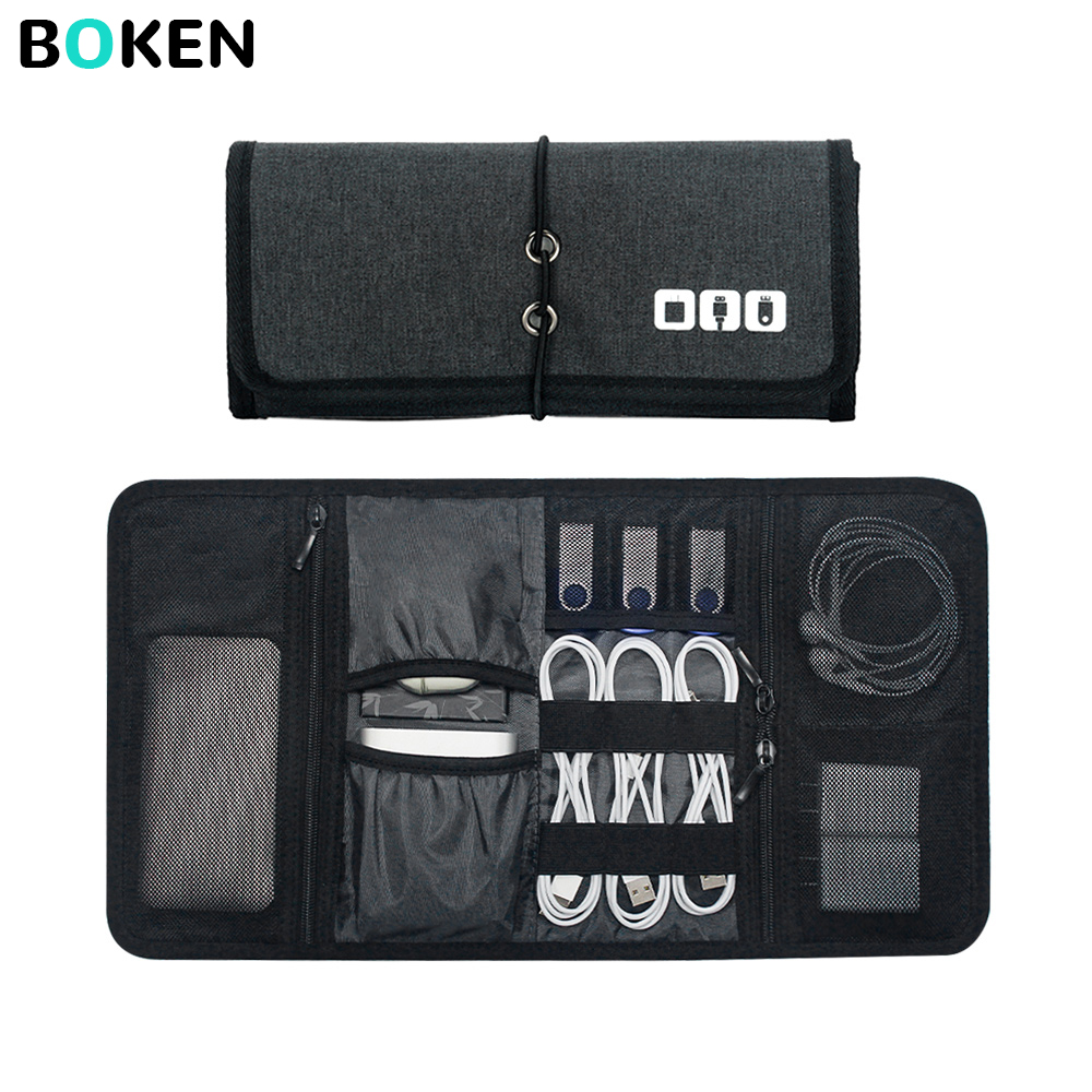 Tech Office Accessories - 테크 오거나이저 가방 케이블 보관 케이스