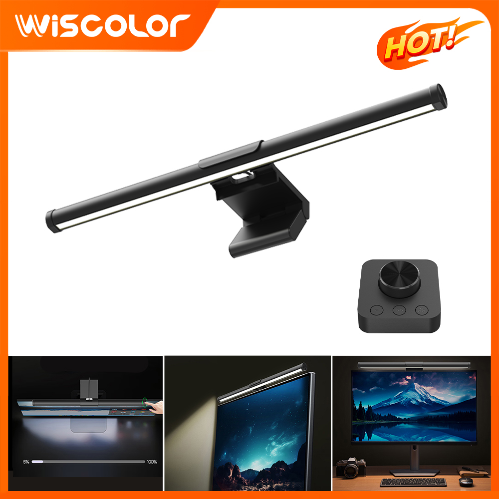 Tech Desktop Accessories - 스마트 와이파이 RGB 모니터 라이트 바