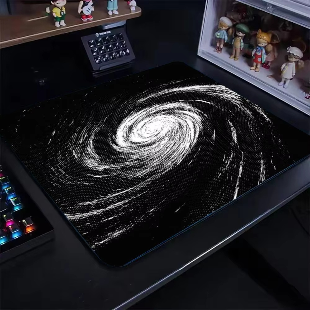 회오르는 블랙홀 YUME 강화유리 게이밍 마우스 패드, - Tech Desktop Accessories 리뷰 및 가격