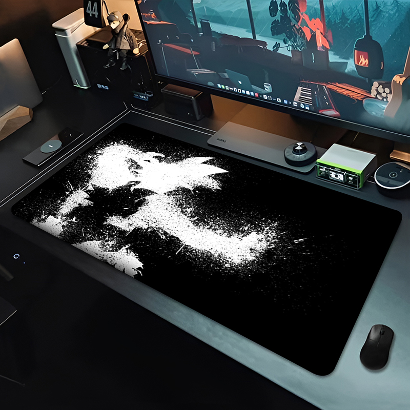 DBZ 블랙 애니메이션 마우스 패드 드래곤 볼 대형 P - Tech Accessories Desk 리뷰 및 가격
