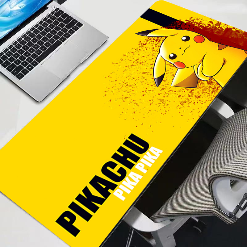 마우스 패드 대형 P-Pikachu 고무 PC 컴퓨터  - Tech Accessories Desk 리뷰 및 가격