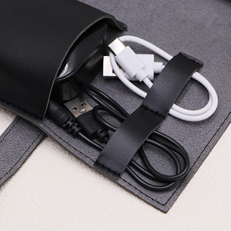 1개 PU 가죽 다중 수납 정리함-케이블, 충전기, 펜 - Tech Woven Accessories 리뷰 및 가격